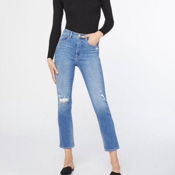Frame Le Sylvie Slender Straight Jeans - Picture 5 of 6